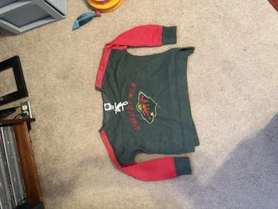 NHL Minnesota Wild женщин средний (8-10) пуловер с капюшоном легкий толстовка - Изображение 1 из 4