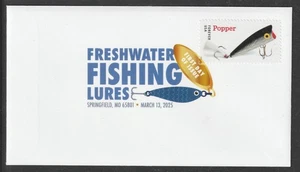 US 5962 Freshwater Fishing Lures Popper DCP FDC 2025 - Picture 1 of 1