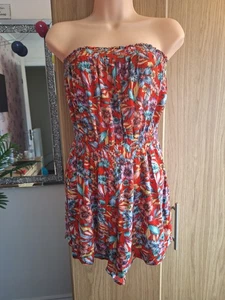 Floral Bardot New Look Summer Playsuit - Picture 1 of 7