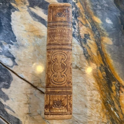 1860 New York State Gazetteer 1st Edition John Homer French Syracuse - Image 1 of 4