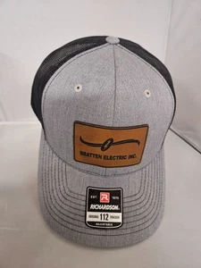 Bratten Electric Inc. Richardson 112 Mesh Snapback Hat New - Picture 1 of 3