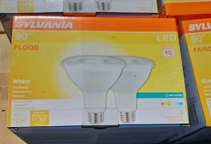 SYLVANIA LED Flood PAR38 Light Bulb, 90W Equivalent, Efficient 13W, 10 Year G13 - Picture 1 of 1