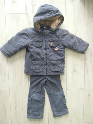 Schneeanzug 2tlg. Kanz Jacke Gr. 98 gefütterte Hose Gr. 104 - Bild 1 von 4