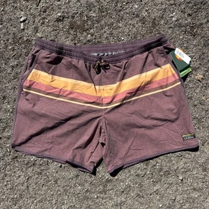 L.L. Bean Shorts Herren XXXL SUNSET Adventure 7" Badehose Sunsmart UPF 50 Neu mit Etikett - Bild 1 von 7