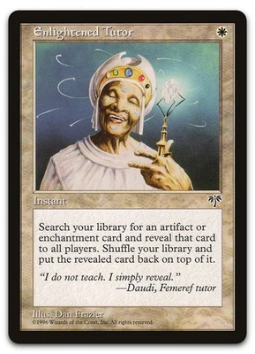 Enlightened Tutor (NM) Mirage MIR Magic MTG - Image 1 of 2
