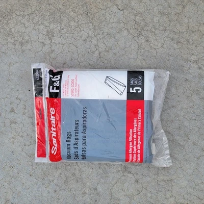 Sanitaire F&G Vacuum Bags 5 Pack Style F & G Fits Eureka Upright Vacuums - Image 1 of 2
