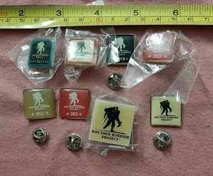 8 Wounded Warrior Project Pin LOT 2017 2018 2019 2020 2022 2023 ++ 2 no year - Bild 1 von 3