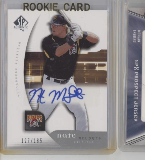 2005 UPPER DECK UPDATE #151 NATE MCLOUTH SP AUTHENTIC RC AUTO ROOKIE /185 - Image 1 of 1