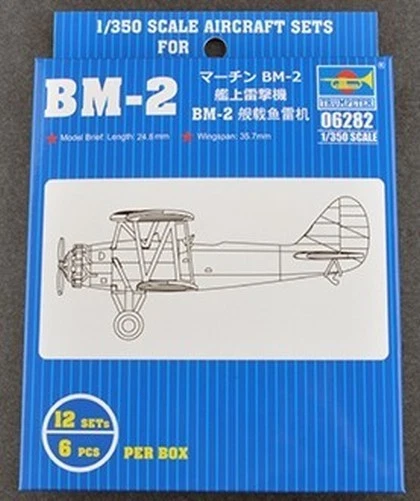 Trumpeter Scala Modelli 6282 1/350 BM2 Biplano Dive Bomber Set per Vettori (12 / - Immagine 1 di 1