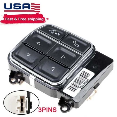 Interruptor de volante reemplazo para RAM 1500 2500 3500 4500 2013-2019 56054449AA Foto 1 de 4