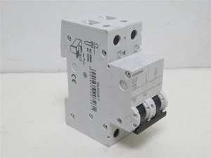 240036 Old-Stock; Siemens MCB5SY62-C20-2P Mini-Circuit Breaker; 20A; 2P; 400V - Picture 1 of 1