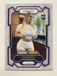 Mia Malkova Personalizzata Adulto Trading Card | Non Bang Bros| Non Panini Prizm| - Foto 1 di 4