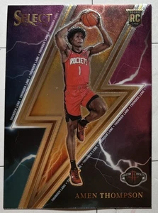2023-24 Select Amen Thompson Thunder Lane RC #13 - Picture 1 of 2