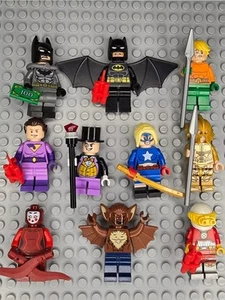 Lego DC Super Heroes Minifigures Lot and Accessories - Picture 1 of 1