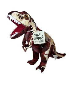 Zappi Co Tyrannosaurus Skelett Totenkopf Stofftier Plüschtier mit Etikett 45 cm - Bild 1 von 8