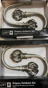 Loft Umbra Drapery Holdback Haken Nickel NEU Posten 4 - Bild 1 von 4