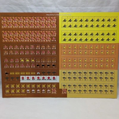 MacArthurs Return: Leyte 1944 Board Game Countersheet 3 - Image 1 of 4