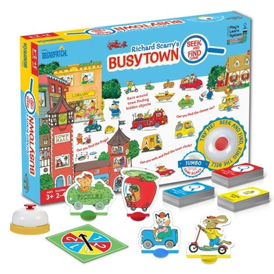, Richard Scarry's Busytown Seek and Find Game, Based on Early Reader Books f... - Image 1 of 4