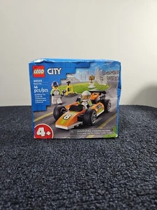 NEU VERSIEGELT LEGO CITY Rennwagen (60322) 46 Stück BESCHÄDIGTE BOX - Bild 1 von 7