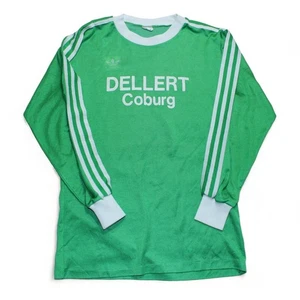 Vintage Adidas Fußball Shirt Template Medium grün Trikot Germany Erima Small - Bild 1 von 11