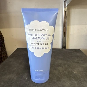 BATH & BODY WORKS WILDBERRY & CHAMOMILE Clay Body Scrub - Picture 1 of 2