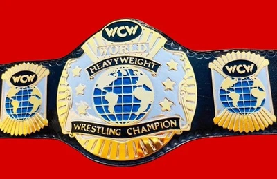 Cinturón WCW WORLD HEAVYWEIGHT CHAMPIONSHIP RÉPLICA 2mm Foto 1 de 4
