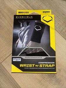 Adult Evoshield Compression Wrist Sleeve With Strap Size Medium Grey NIB - Picture 1 of 5