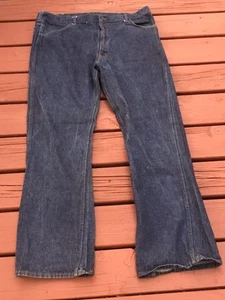 Jeans Sears The Men’s Store Joint taglia 42 lunghi vintage anni ’70 denim blu jeans - Foto 1 di 15