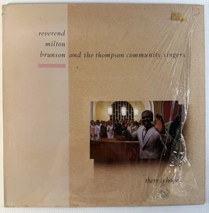 REV MILTON BRUNSON & THOMPSON COMMUNITY-There Is Hope GOSPEL LP VINYL (EX/VG+) - Picture 1 of 11