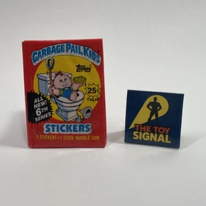 1986 Topps Garbage Pail Kids 6th Series 1 Sealed Wax Pack - Picture 1 of 3