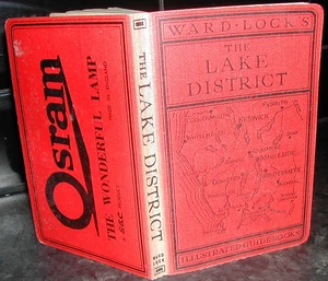 LAKE DISTRICT Ward Lock Guide 1950 MAPS Walks Hiking Motoring Cumbria Lancashire - Picture 1 of 7