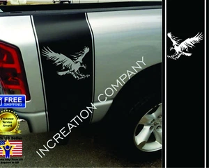 Eagle Truck Graphics For Dodge Ram Decals Vinyl Stickers Rally Sport 4x4 Offroad - Picture 1 of 3
