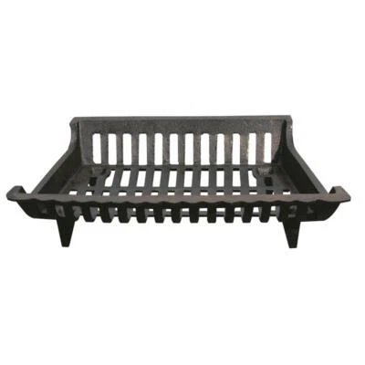 PANACEA PRODUCTS CORP Panacea Graphite Black Cast Iron Fireplace Grate
