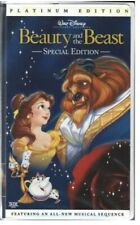 Beauty and the Beast (VHS, 2002, Platinum Edition) New