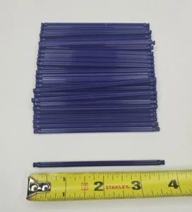 Knex 46pc PURPLE MICRO Rods 3 3/4 in replacement sticks K'nex parts 3.75" 86mm - Bild 1 von 1