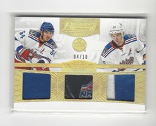 2013-14 Dominion Nail Yakupov/Justin Schultz Rookie PATCH PUCK Oilers 04/10
