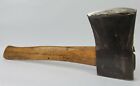 RARE VINTAGE MASBACH HDW HARDWARE CO STAMPED CAST STEEL HATCHET AXE HEAD