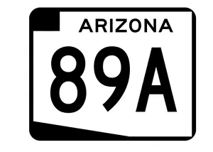 Arizona State Route 89A Sticker R2727 Highway Sign Road Sign - Picture 1 of 1