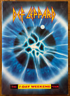 Def Leppard Original Konzertprogramm Royal 7 Tage Wochenendtour 1992