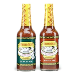 The Pepper Plant Original & Chunky Garlic Hot Sauce Combo Pack - Bild 1 von 12