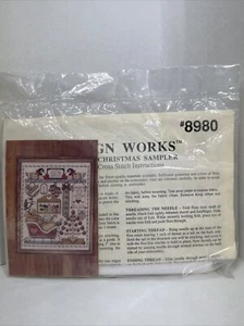 Design Works Crafts Country Christmas Sampler #8980 Cross Stitch Kit NEW - Picture 1 of 3