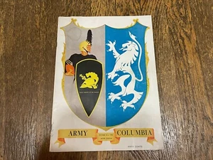 Columbia Lions vs Army Cadets 1953 Football Program Vince Lombardi Mama Leone's - Picture 1 of 5