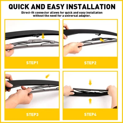 Rear Wiper Arm Blade Set For GMC ENVISION 2016-2020 Buick TERRAIN 2018-2020 - Image 1 of 4