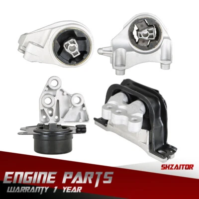 Juego de 4 piezas de montaje de transmisión de motor para Chevrolet Equinox 2010-2017 2,4 L Foto 1 de 4