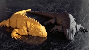 Lagarto articulado. Juguete flexible, impreso en 3D - Imagen 1 de 6