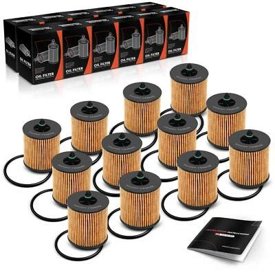 12x Filtro de aceite de motor para Buick LaCrosse Chevrolet Impala Malibu Saab 9-3 10K Foto 1 de 4