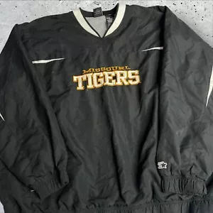 Y2K Starter Missouri Tigers Windbreaker Jacket Zip Size L - Picture 1 of 10