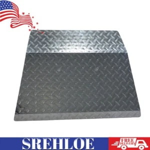 Front Bumper Shock Cover Aluminum Diamond Plate for EZGO TXT/PDS Golf Cart 94 up - Picture 1 of 5