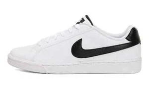 Nike Court Majestic Cuero Blanco Negro Vela Para hombres Entrenadores Zapatos Talla UK 6 - Imagen 1 de 14