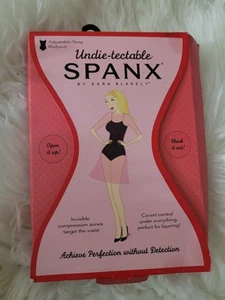 SPANX UNDIE-TECTABLE BLACK TANK BODYSHAPER ADJUSTABLE BODYSUIT SIZE S NEW OPEN - Imagen 1 de 5
